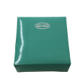 Glossy White Card Paper Packaging Box Blue Color